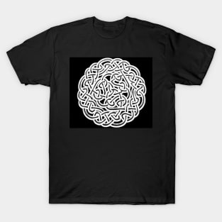 Celtic Knot Black and white T-Shirt